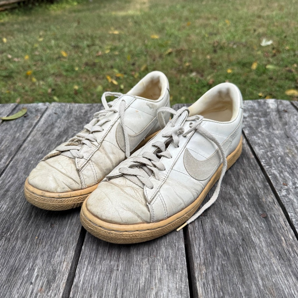 VTG 1985 Nike Challenge Court Low Tennis Shoes Korea Mens 8 Clergy Estate Find